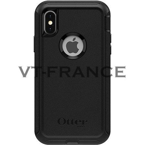 Coque Anti Choc Otterbox Defender Pour Iphone, Couleur: Noir, Smartphone: Iphone Xs Max