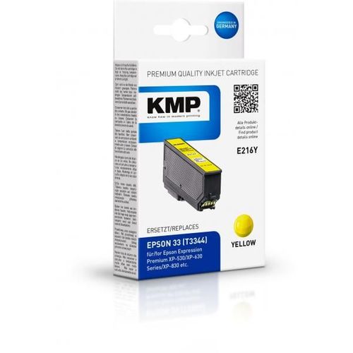 KMP Encre remplace Epson T3344, 33 compatible jaune