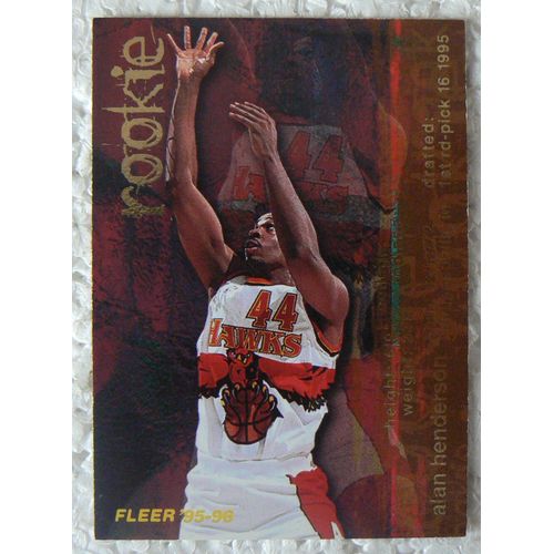 Alan Henderson - Fleer 95-96 - N°363