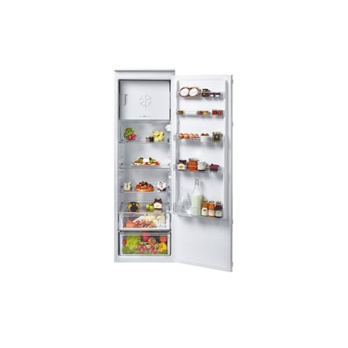 Candy - Réfrigérateur intégrable 1 porte 253+33l classe f niche 178cm glissières cm4s518ew