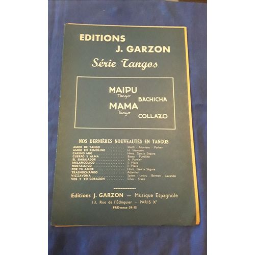 Maipu - Mama - Tangos - Bachicha - Collazo