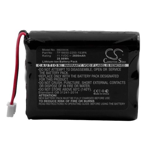 vhbw Li-Ion batterie 2600mAh (11.1V) pour haut-parleurs enceintes Marshall Stockwell