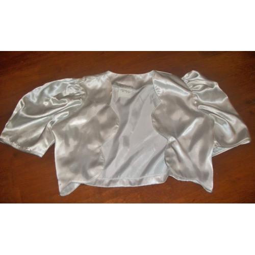 Petit Bolero Blanc Taille 10 Ans