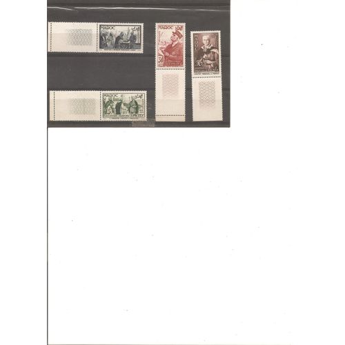 5 Timbres Neufs Centenaire De La Naissance Du Marechal Lyautay Yt Yt 335 A 338