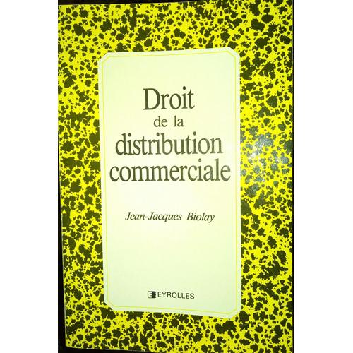 Droit De La Distribution Commerciale
