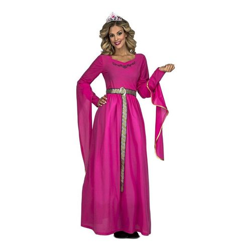 Déguisemetn De Princesse Médiévale Rose Pour Femme