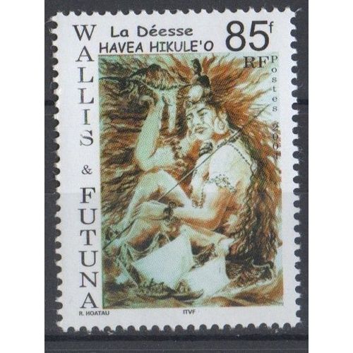 Timbre France Wallis Et Futuna 2004 Yvert Et Tellier N°614 La Déesse Havea Hikule'o Neuf** Gomme Intacte