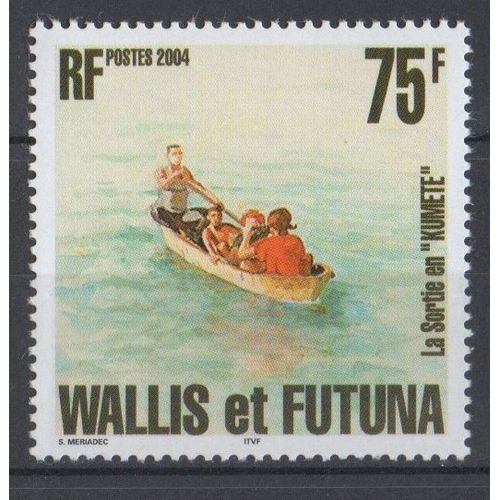 Timbre France Wallis Et Futuna 2004 Yvert Et Tellier N°615 La Sortie En "Kumete" Neuf** Gomme Intacte