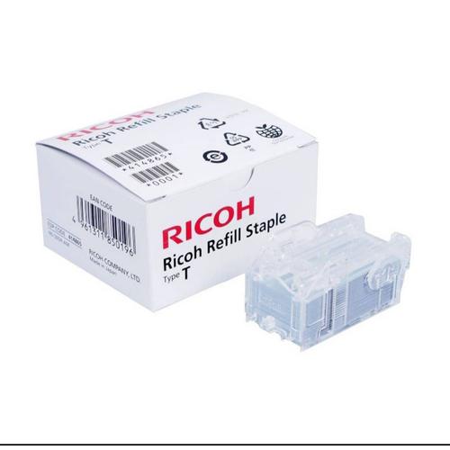 Ricoh Refil Staple,Pack 2 Recharges De 5000 Agrafés Soit 10000 Agrafés (Type T )