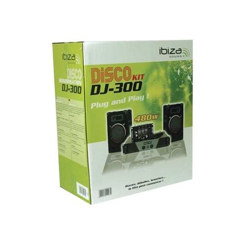 Ibiza Sound DJ-300 - Enceinte - Noir