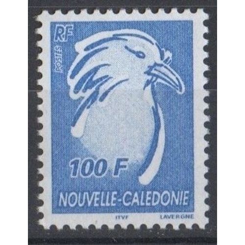 Timbre France Nouvelle Calédonie 2004 Yvert Et Tellier N°911 Cagou 100f Neuf** Gomme Intacte