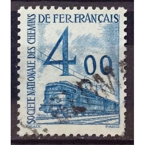 Colis Postaux - Petits Colis - 4,00 Bleu (Joli N° 44) Obl - France Année 1960 - N23098
