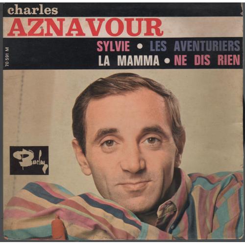 Disque 45 Tours Charles Aznavour - 1963