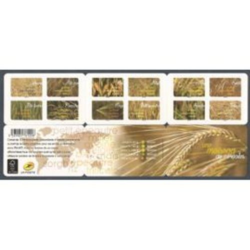 Carnet Autoadhésif - Une Moisson De Céréales - 2017