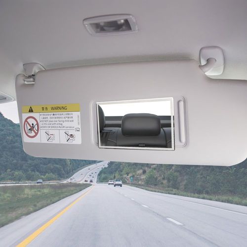 S - Rétroviseur Intérieur De Voiture En Acier Inoxydable Pour Enfants, Miroir De Siège Arrière, Vue Vers L'arrière, Yeux De Bébé, Moniteur De Sécurité