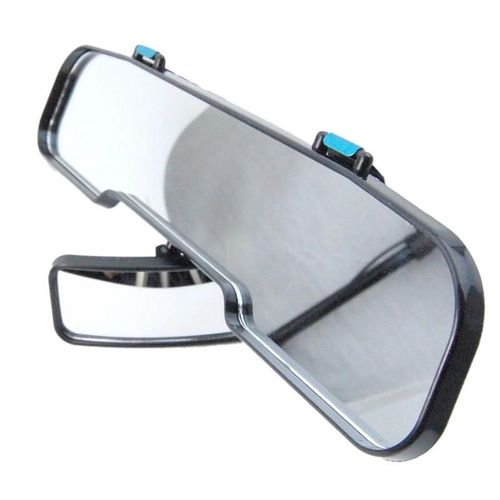 Rétroviseurs De Voiture Rotatifs 2 En 1, Double Rétroviseur, Grande Vision, Vue Arrière, Intérieur, Universel, Large, Anti-Absorbe Ouissement