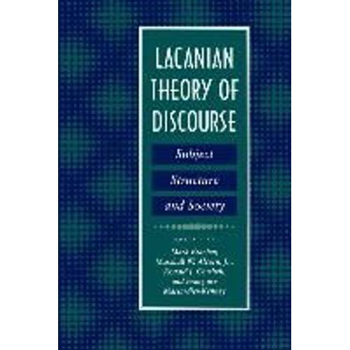 Lacanian Theory Of Discourse