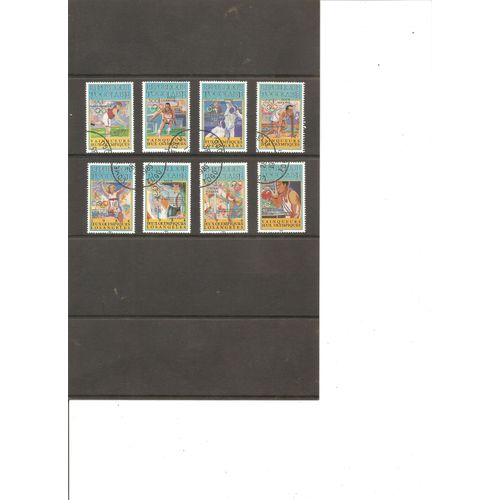 8 Timbres 1984 Vainqueurs Olympiques Yt 517 A