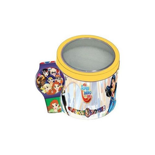 Montre Enfant Fille Super Hero Girls - Tin Box 2fuz