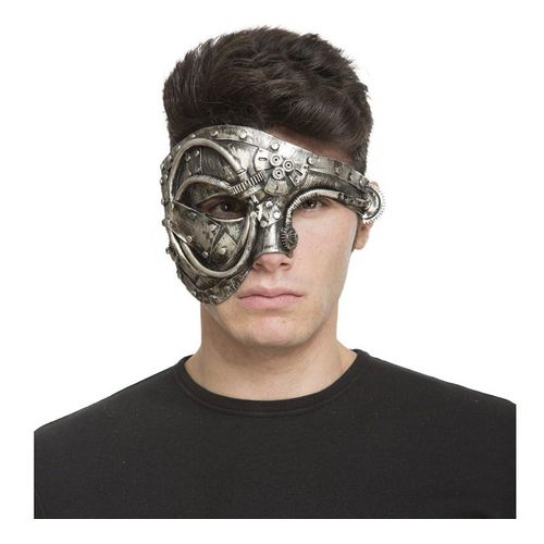Mi-Masque De Steampunk Mi-Face (Taille Unique)