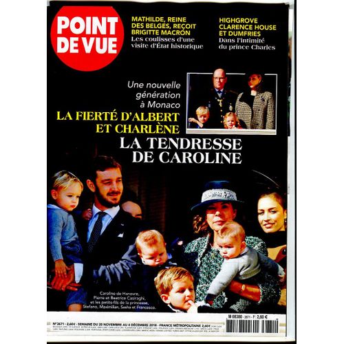 Point De Vue - N°3671 : La Fierté D' Albert Et Charlène