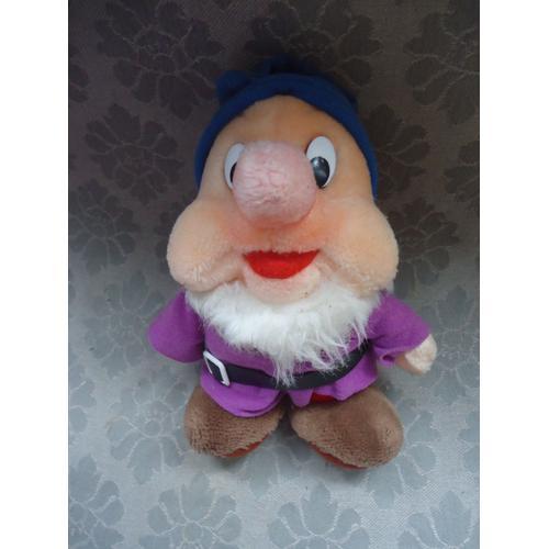 Nain Atchoum En Peluche Petit Vintage Dans Blanche Neige Et Les Sept Nains 22 Cm Walt Disney World