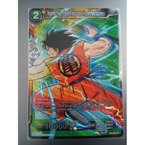 [Fr] Dragon Ball Super Carte Tb2-054 R Yamcha, Techniques Indéfectibles