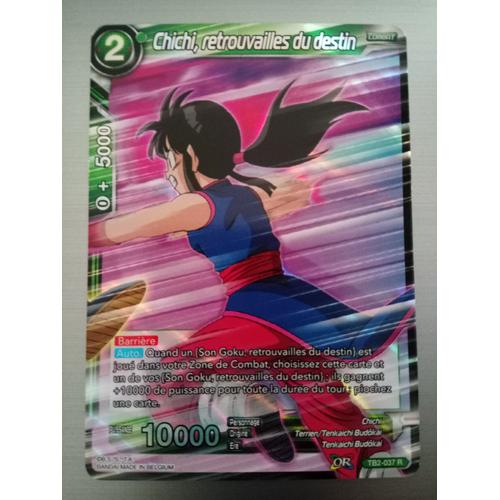 [Fr] Dragon Ball Super Carte Tb2-037 R Chichi, Retrouvailles Du Destin