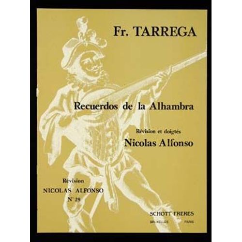 Rucuerdos De La Alhambra Revision Et Doigtes Nicolas Alfonso