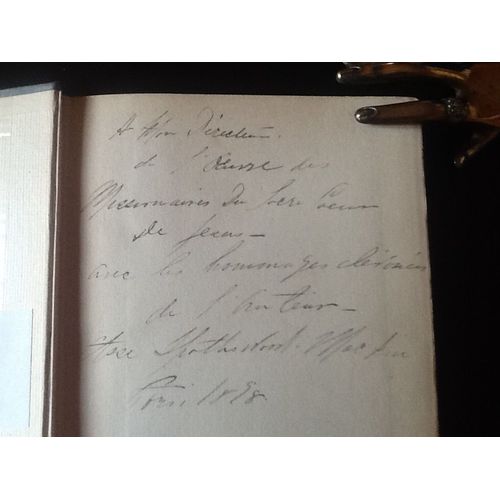 [Bel Envoi Autographe Signé] Sally Britton Spottiswood Mackin - A Society Woman On Two Continents ( Third Edition - 1898)