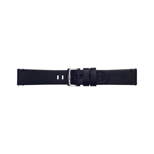 Samsung Strap Studio Cuir Bracelet Essex F.Galaxy Watch (22mm),Noir