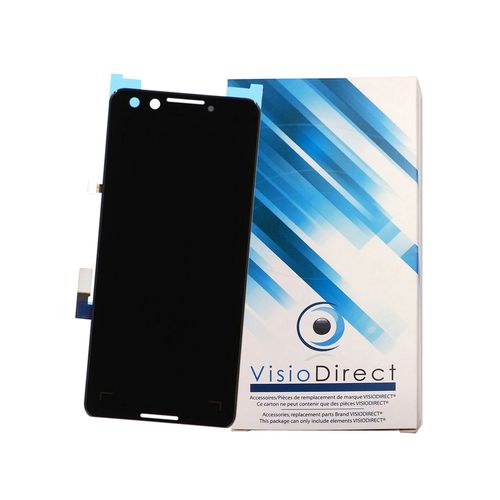 Ecran Pour Google Pixel 3 5.5" Noir Telephone Portable Ecran Lcd + Vitre Tactile -Visiodirect-