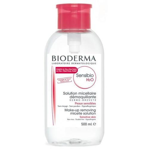 Bioderma Sensibo H2o Solution Micellaire Eau Démaquillante 500 Ml 