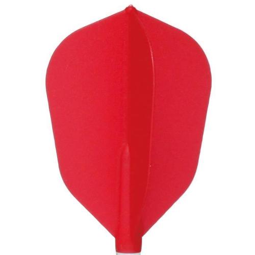 Fit Flights Ailettes Flechettes 6 Ailettes Flechettes unid. Super forme rouge