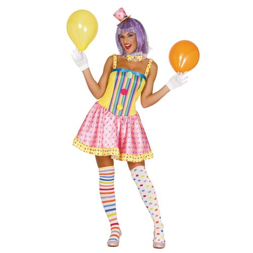 Déguisement Clown Pastel Femme L (42-44)