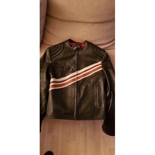 Blouson Cuir Mango Taille M (38)