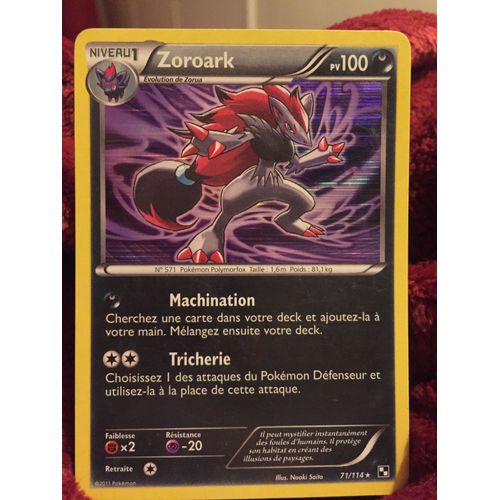 Carte Pokemon Zoroark 2011 71/114