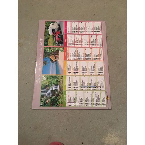 Calendrier La Poste 2018 316