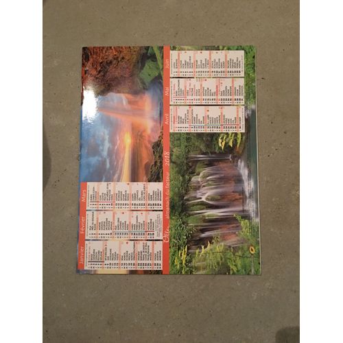 Calendrier La Poste 2018