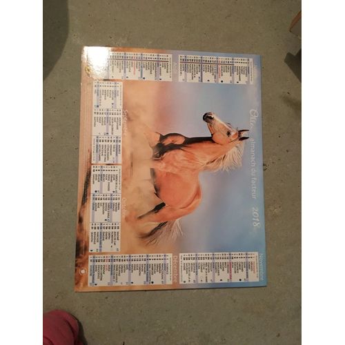 Calendrier La Poste 2018