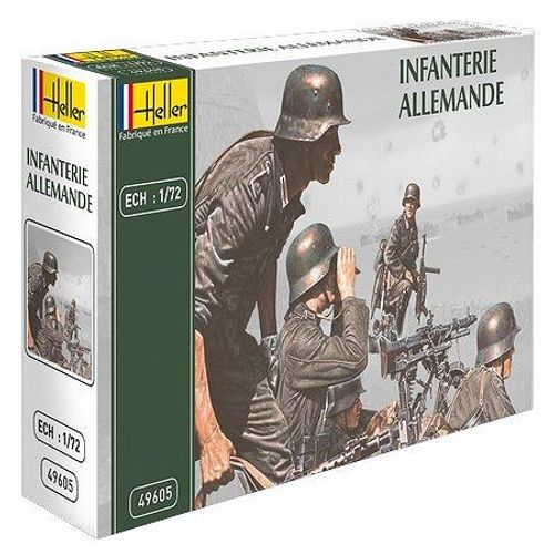 Figurines 2ème Guerre Mondiale : Infanterie Allemande