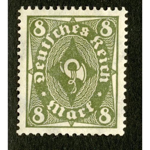 Timbre Oblitéré Deutsches Reich 8 Mark