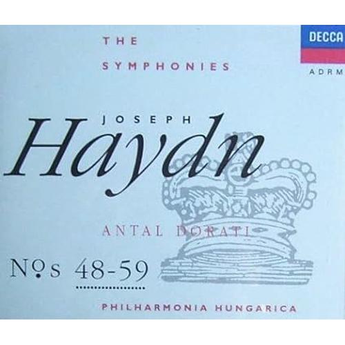 Symphonies N° 48 À 59 - Antal Dorati: Philarmonia Hungarica