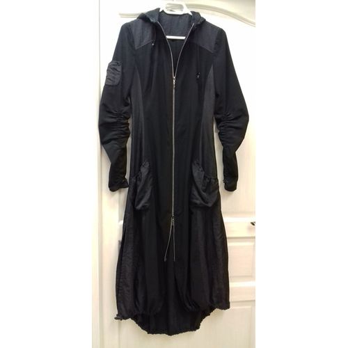 Imper, Trench Long Noir