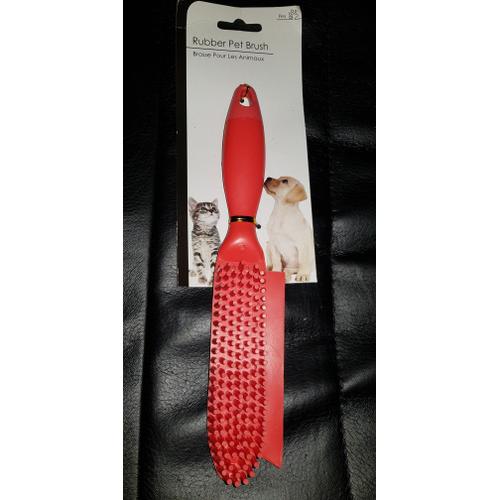 Nouveau : Brosse Silicone Anti Parasites Spécial Chats