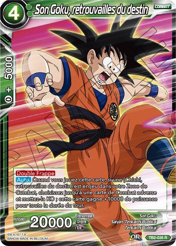 Carte Dragon Ball Z - Série 2 - Goku (D-135) - Dracobalt