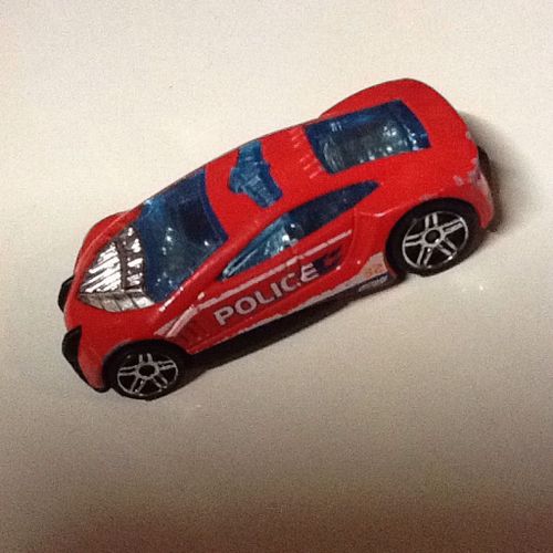 Hot Wheels Couoe Gt Police Orange