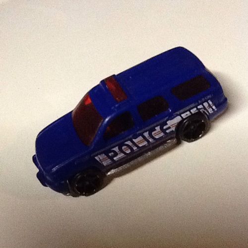 Hot Wheels 4x4 Police Bleu