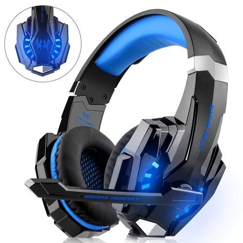 Athlete-Casque Gamer Micro Casque PS4 Gaming, Anti-Bruit,Casque Gaming pour PC PS4 Xbox et Switch
