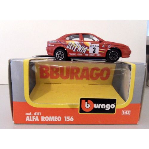 Alfa Romeo 156 Burago 1 /43 Ème Metal-Burago